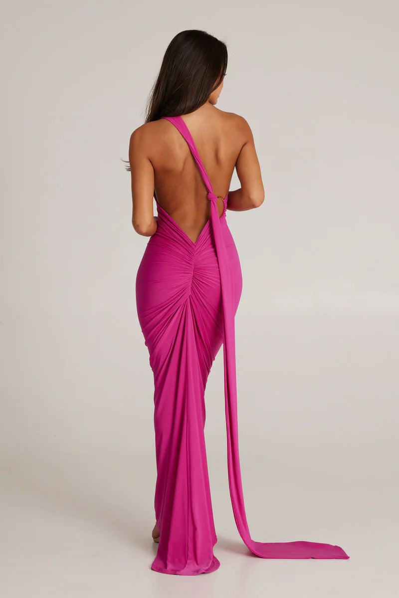 Vestido Longo backless Romana