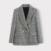 Blazer Xadrez Heart Tweed